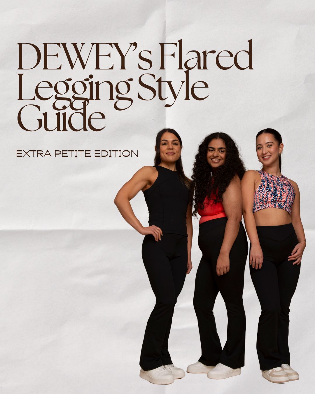 DEWEY's Extra Petite Style Guide: Flared Leggings