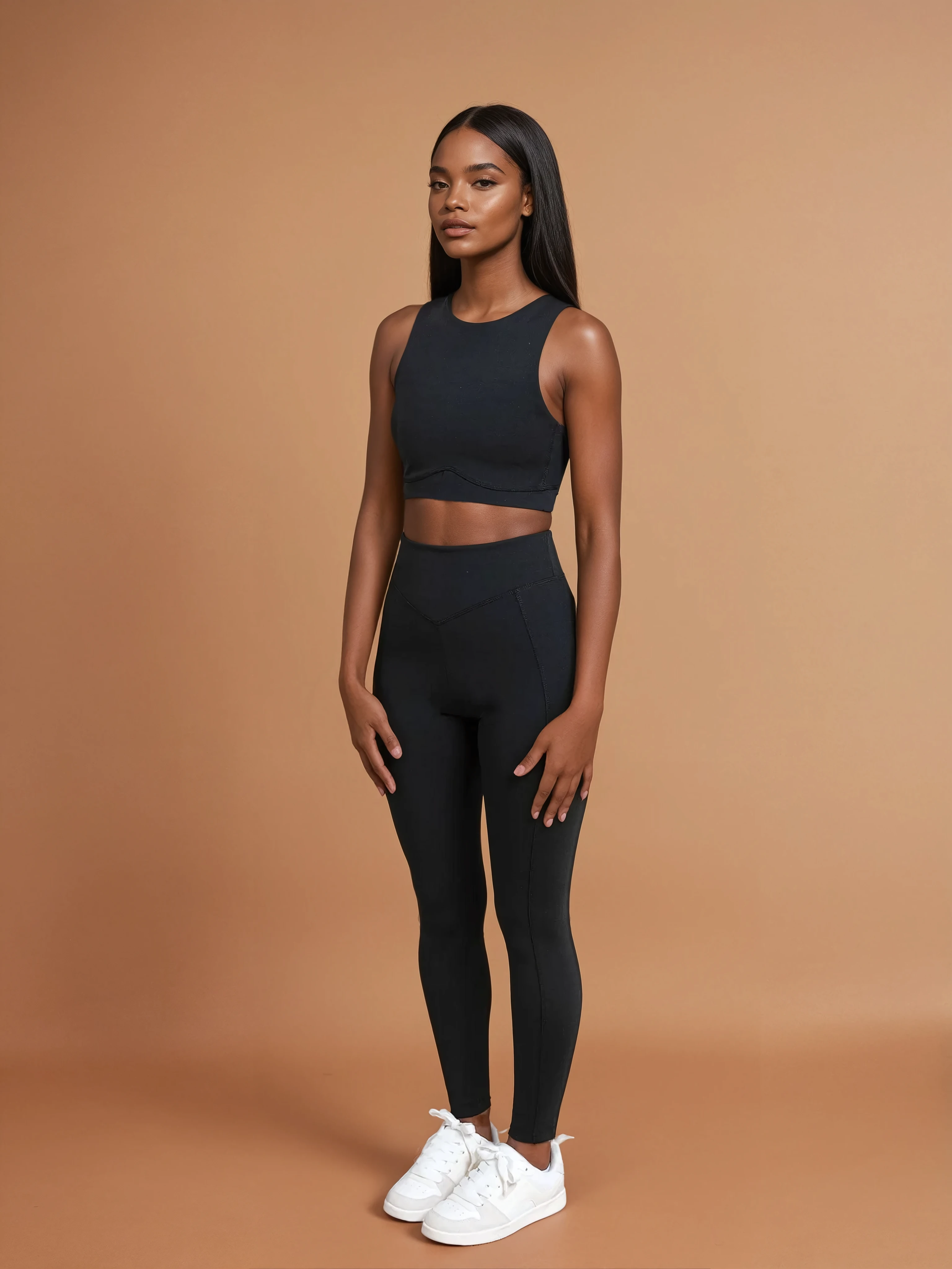 IRIS high waist leggings black